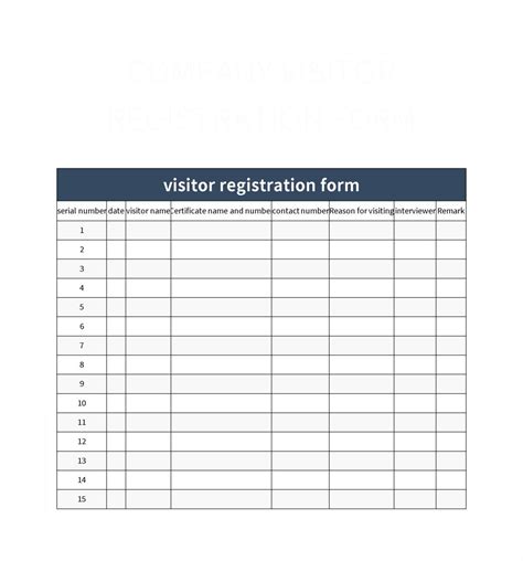 The content of the activities. . Visitor registration mskcc